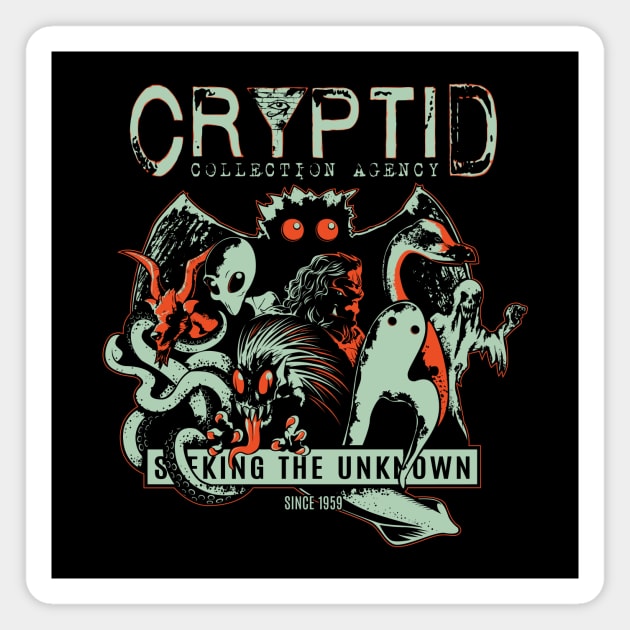 Cryptid Collections Magnet by Everdream